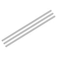 thumbnail image 1 of Uxcell 3Pack M5 x 200mm 0.8mm Pitch 304 Stainless Steel Fully Threaded Rod Bar Studs, 1 of 6