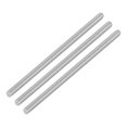 thumbnail image 1 of Uxcell 3Pack M6 x 120mm 1mm Pitch 304 Stainless Steel Fully Threaded Rod Bar Studs, 1 of 6