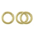 thumbnail image 1 of Uxcell 3Pack Metal Spring O Rings 0.51"(13mm), Brass Spring Keyring Buckles Round Snap Buckle for Keychains Purse, 1 of 6