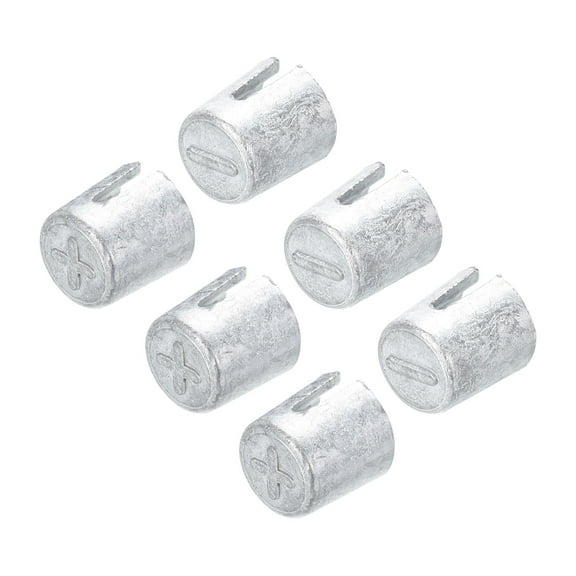 Uxcell 3Pairs Battery Terminals Post Battery Terminal Spacer Shims Battery Cable Ends Battery Caps Adapters