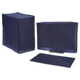 thumbnail image 1 of Uxcell 3Pcs 17" Computer Dust Cover Set of Monitor Keyboard Computer Host, 1 of 6