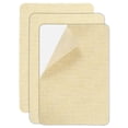thumbnail image 1 of Uxcell 3Pcs 5.5 x 8" Canvas Repair Patch Self-Adhesive Linen Fabric Patch Khaki, 1 of 7