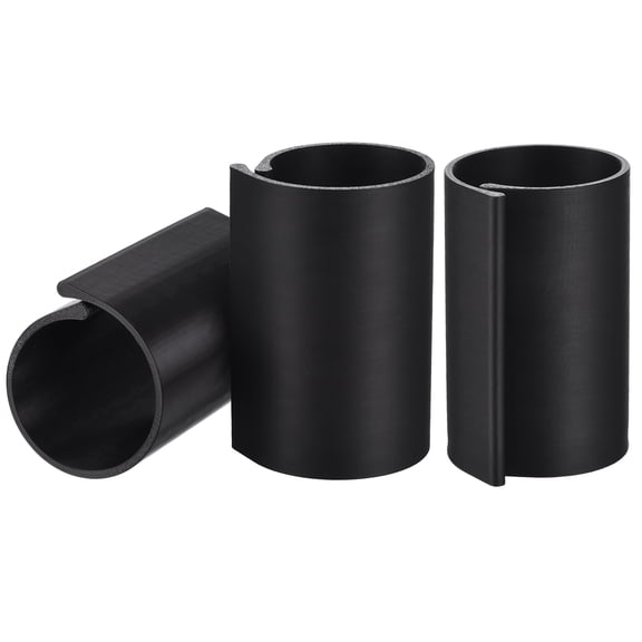 Uxcell 3Pcs Diamond Art Painting Canvas Holder, Diamond Art Storage Rolls Anti-Roll Canvas Rings Organizer Painting Roller Bracket 3D Printing for DIY Craft Tool Accessories, Black