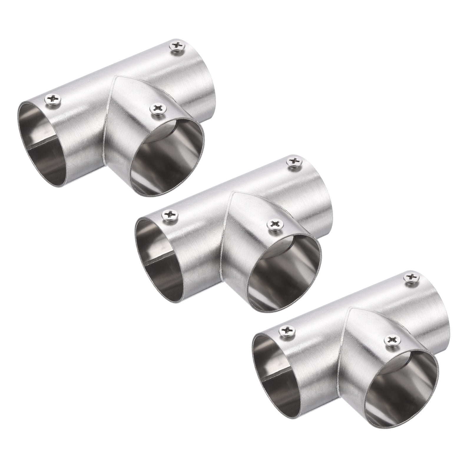 Uxcell 3Pcs End Rail Clamps 1-1/4