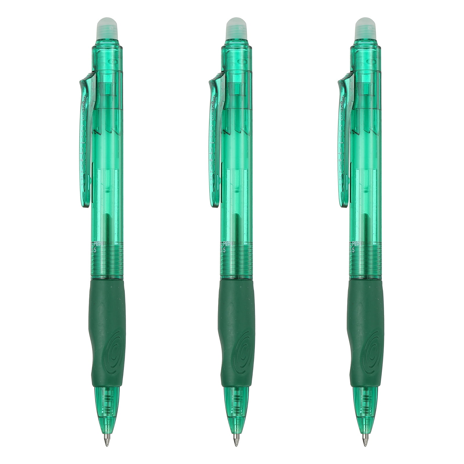 Uxcell 3Pcs Erasable Gel Pens, 0.5mm Retractable Fine Point Heat ...