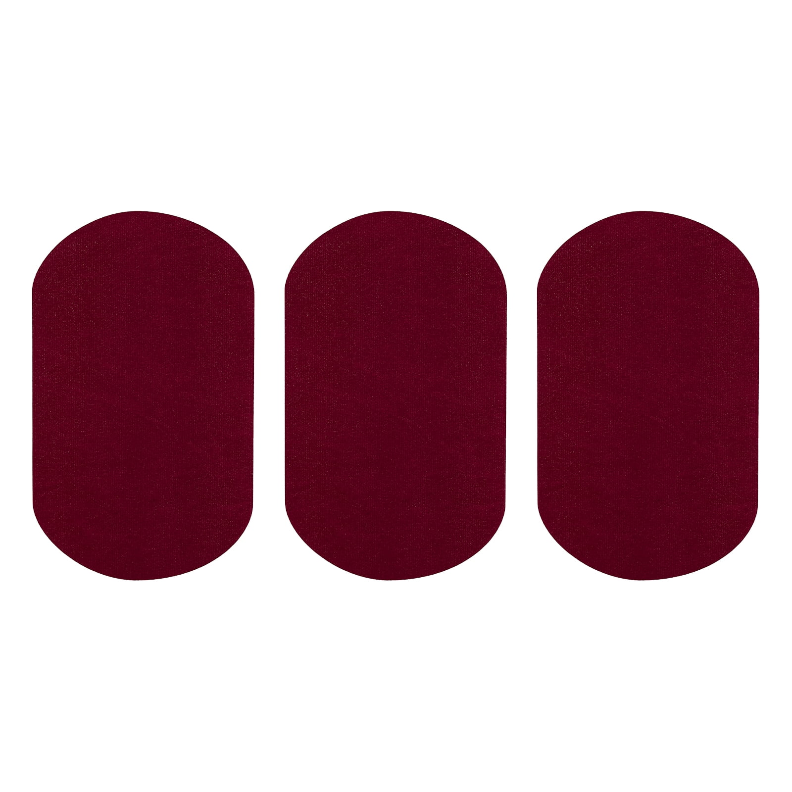 Red Patch Textile Uxcell 3Pcs Iron-on Patches, Elbow Knee Velvet Patches, Fabric Repair ...