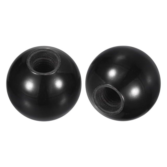 Machine Thread Knob Uxcell 3Pcs M10 Phenolic Thread 32mm Dia Threaded Ball Knobs for ...