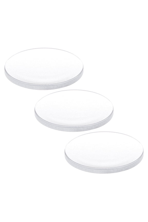 3Pcs Watch Glass Lens 21.5mm Dia 1.5mm Thickness Single Dome Round Clear Crystal Lens Watch Replacement Parts