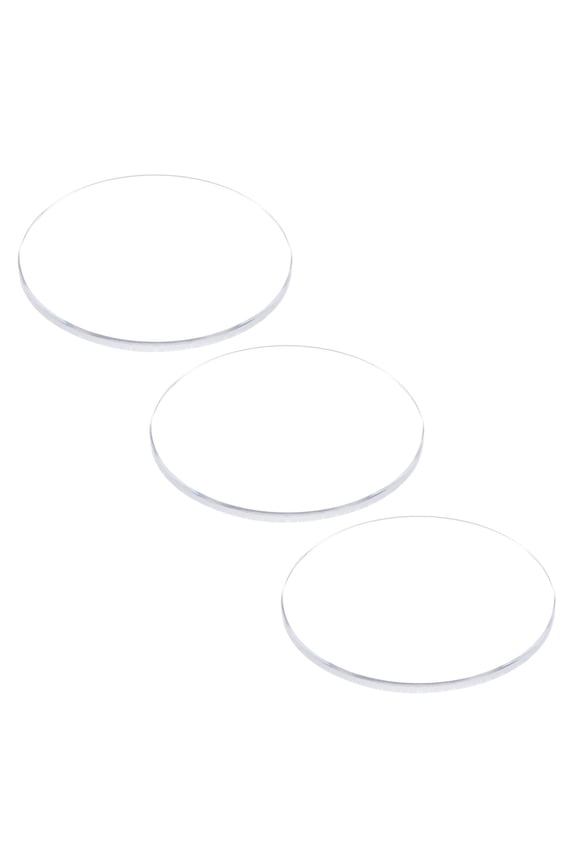 3Pcs Watch Glass Lens 28.5mm Dia 1.5mm Thickness Single Dome Round Clear Crystal Lens Watch Replacement Parts