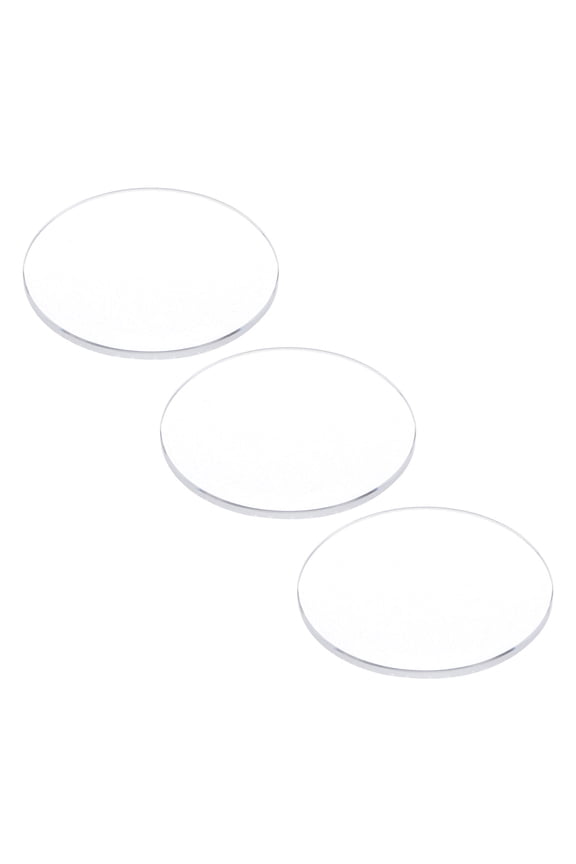 3Pcs Watch Glass Lens 29.5mm Dia 1.5mm Thickness Single Dome Round Clear Crystal Lens Watch Replacement Parts