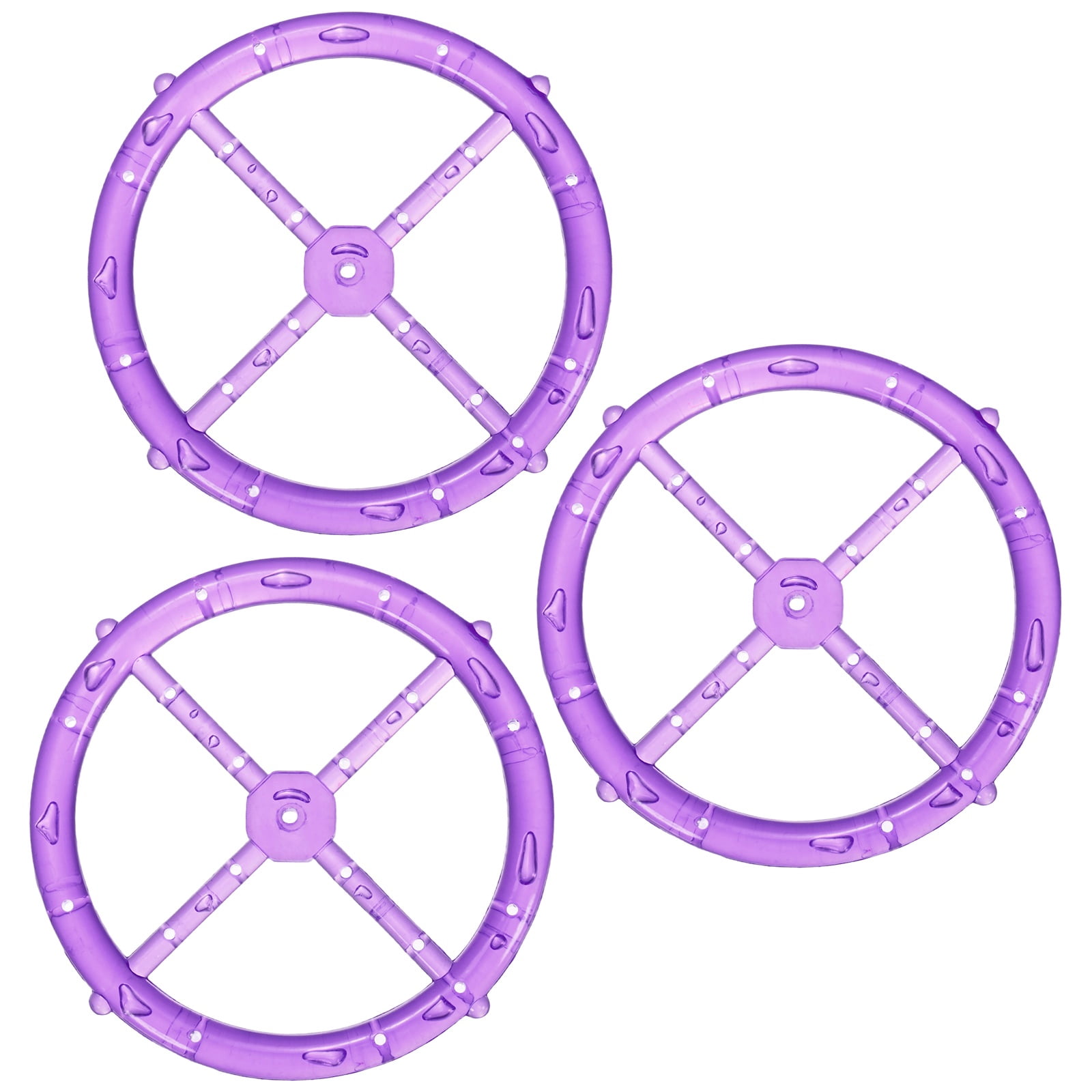 Invincible Wind Rings Uxcell 3Pcs Wind Chime Rings, Acrylic Round Shape DIY Supplies Rings ...