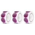 thumbnail image 1 of Uxcell 3Roll 1500Pcs QC Rework Repair Labels, 1 Inch Inventory Quality Control Stickers, 1 of 7