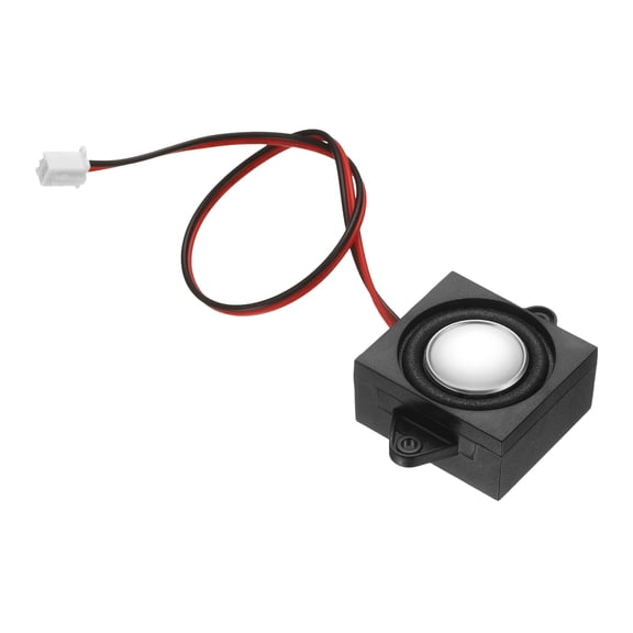 Uxcell 3W 4 Mini Speakers, 1PCS Full-Range Portable Micro Loudspeakers, Black Silver