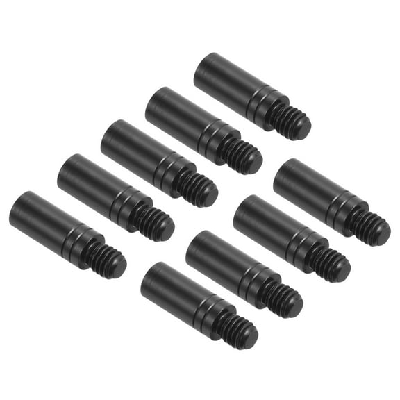 Uxcell 3g Copper Dart Weight Add Accentuator 9 Pcs 14mm 2BA Thread Darts Weight Adjuster Dart Accessories Black