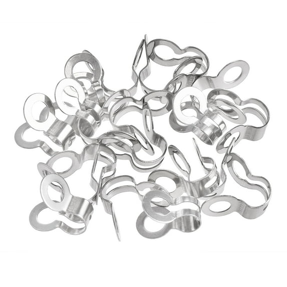 Uxcell 3mm 3.2mm Double Ring Ball Chain Connector 20 Count