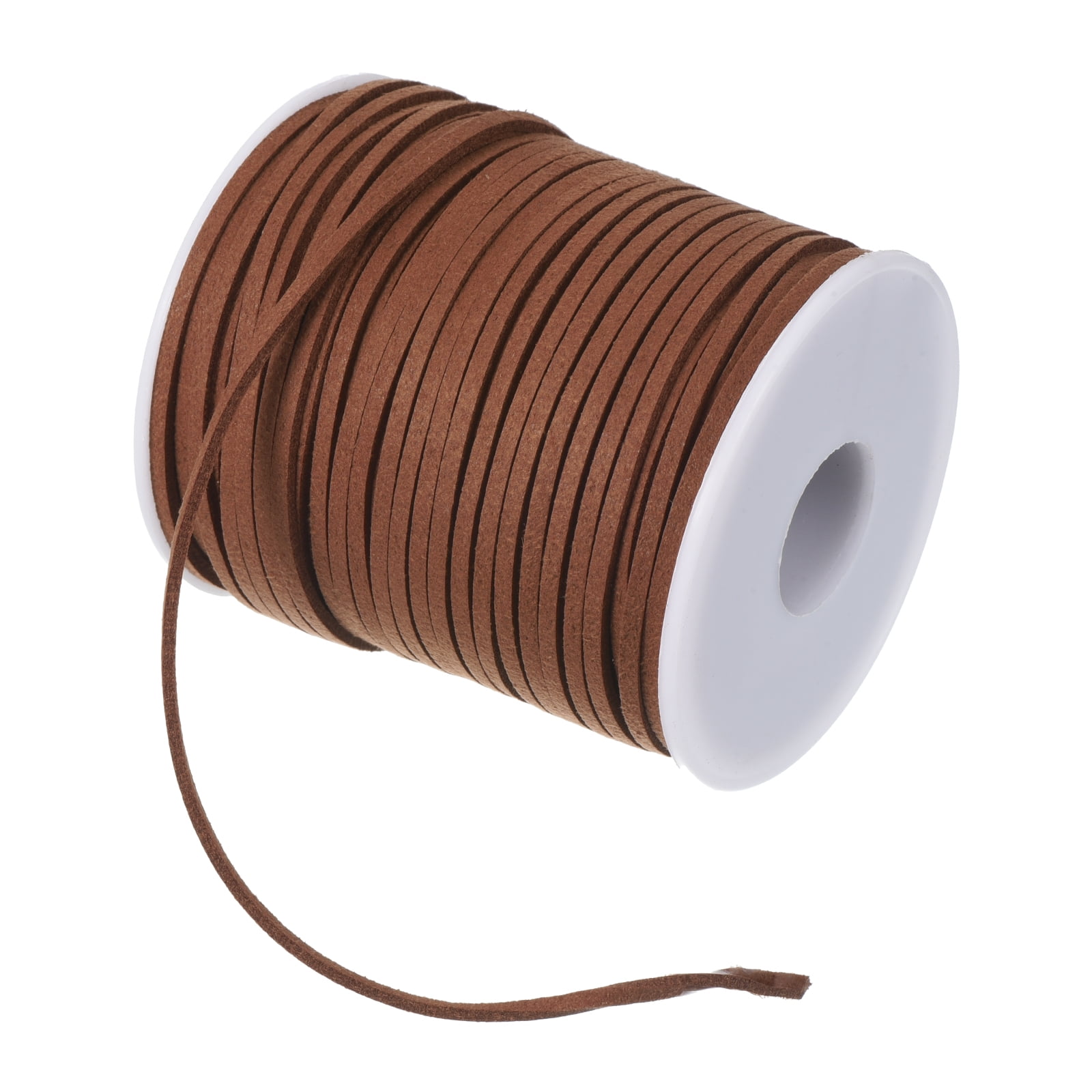 3mm Flat Faux Suede Cord: Faux Leather, 100% Vegan Cruelty Free, Sold by  Yard or Spool, Natural Color String Lace Tan Brown Black, Fast S&H 