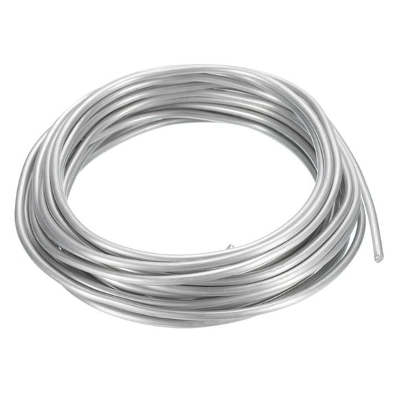 Uxcell 3mm Bonsai Training Wire Floral Wire Stems Anodized Aluminum Tree Wire 16.4 Feet Total Black 1 Roll