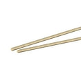 thumbnail image 1 of Uxcell 3mm Diameter 350mm Length Brass Solid Round Rod for DIY Craft 2 packs, 1 of 4