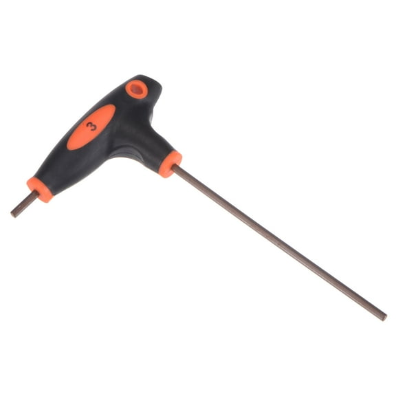 Uxcell 3mm Hex T-Handle Dual End Wrench Spanner, Metric S2 Steel