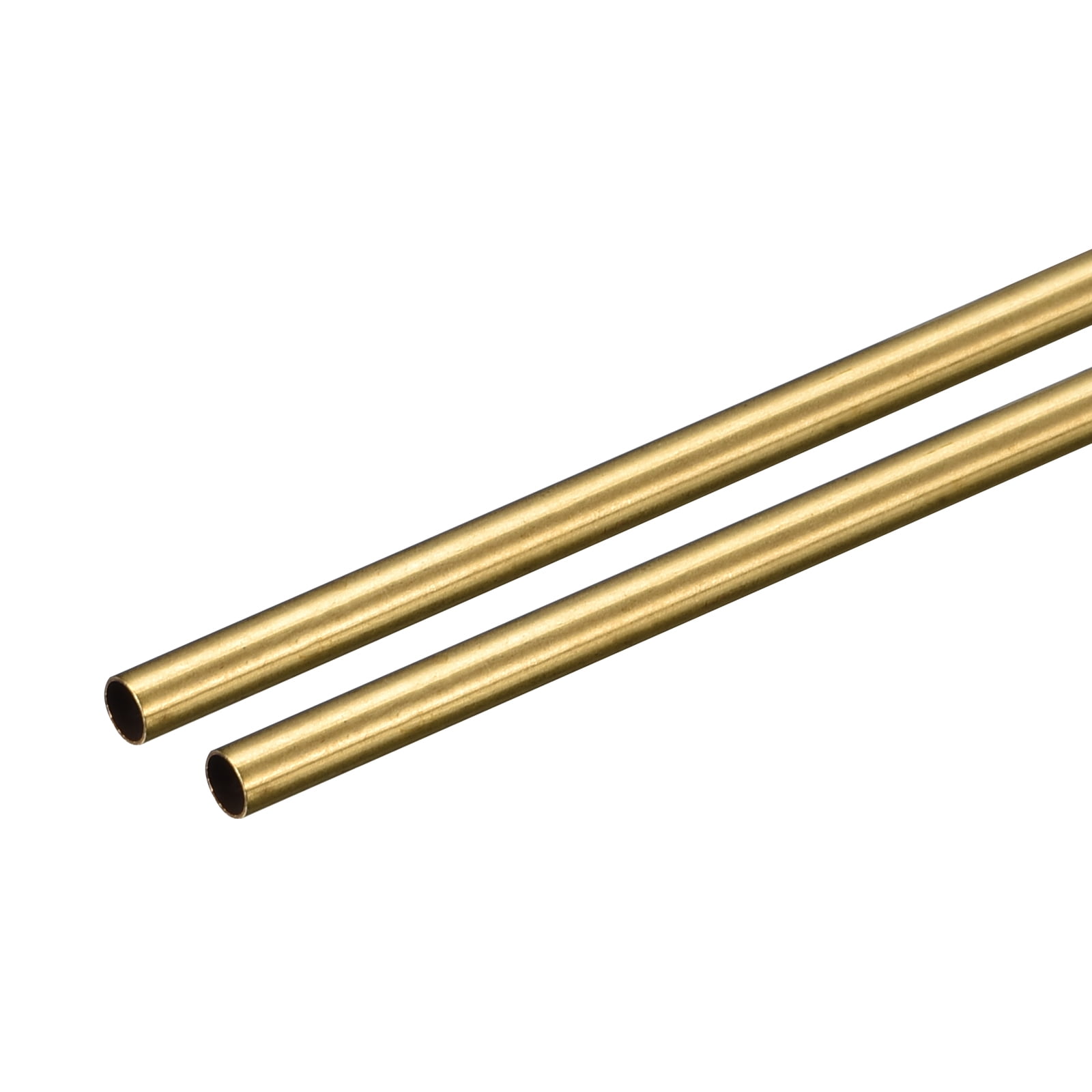 Sourcing Map Lot De 2 Tubes Ronds En Cuivre, 6 Mm De Diamètre