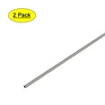 thumbnail image 1 of Uxcell 3mm OD 0.4mm Wall Thick 250mm Length 304 Stainless Steel Tube 2 Pack, 1 of 5
