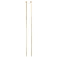 thumbnail image 1 of Uxcell 3mm US Size 2.5 Bamboo Knitting Needle Straight Single Pointed 13.8 inch Wooden Sweater Knitting Needles, 1 of 4