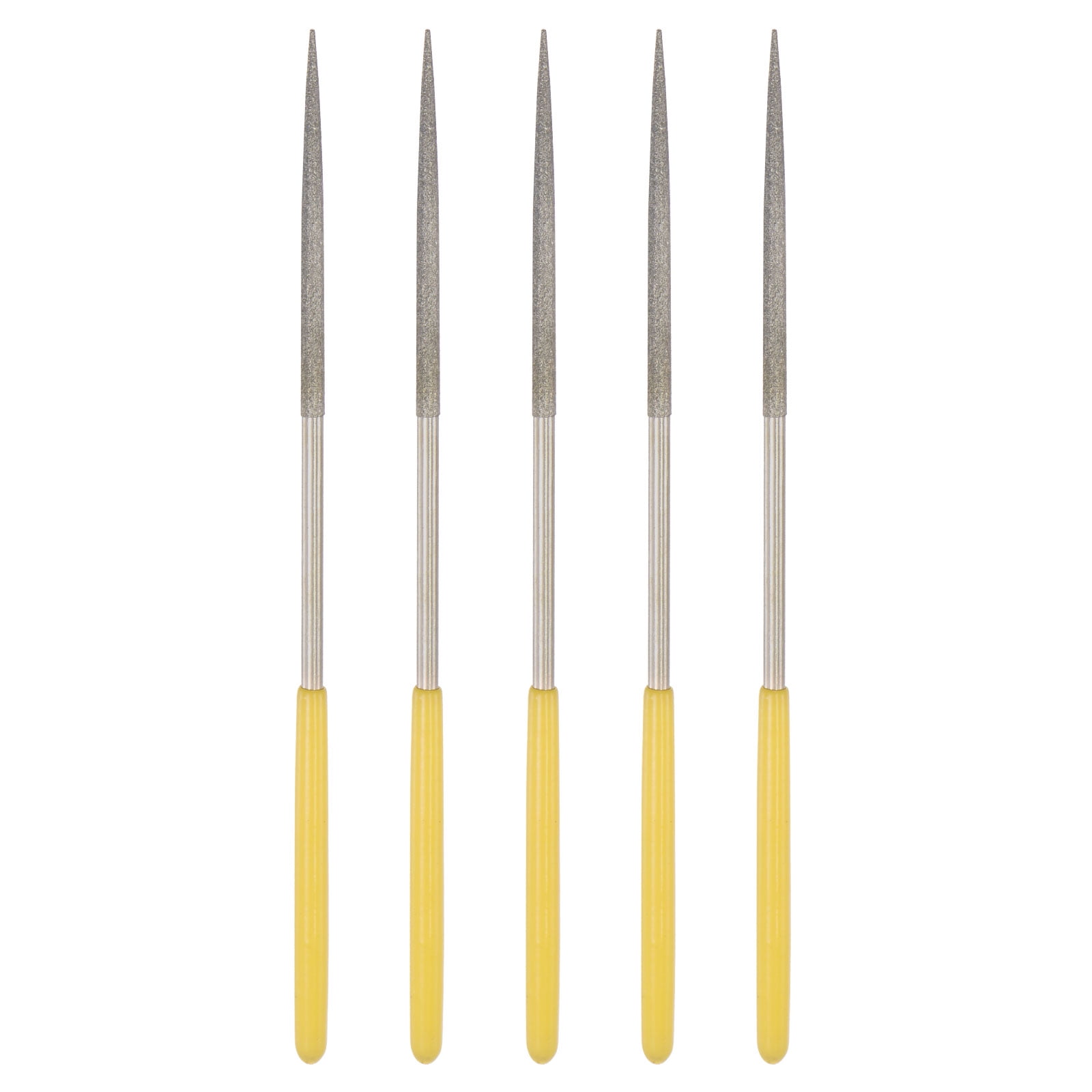 Uxcell 3mm x 140mm Round Diamond Needle Files Hand Tool for Metal Wood ...