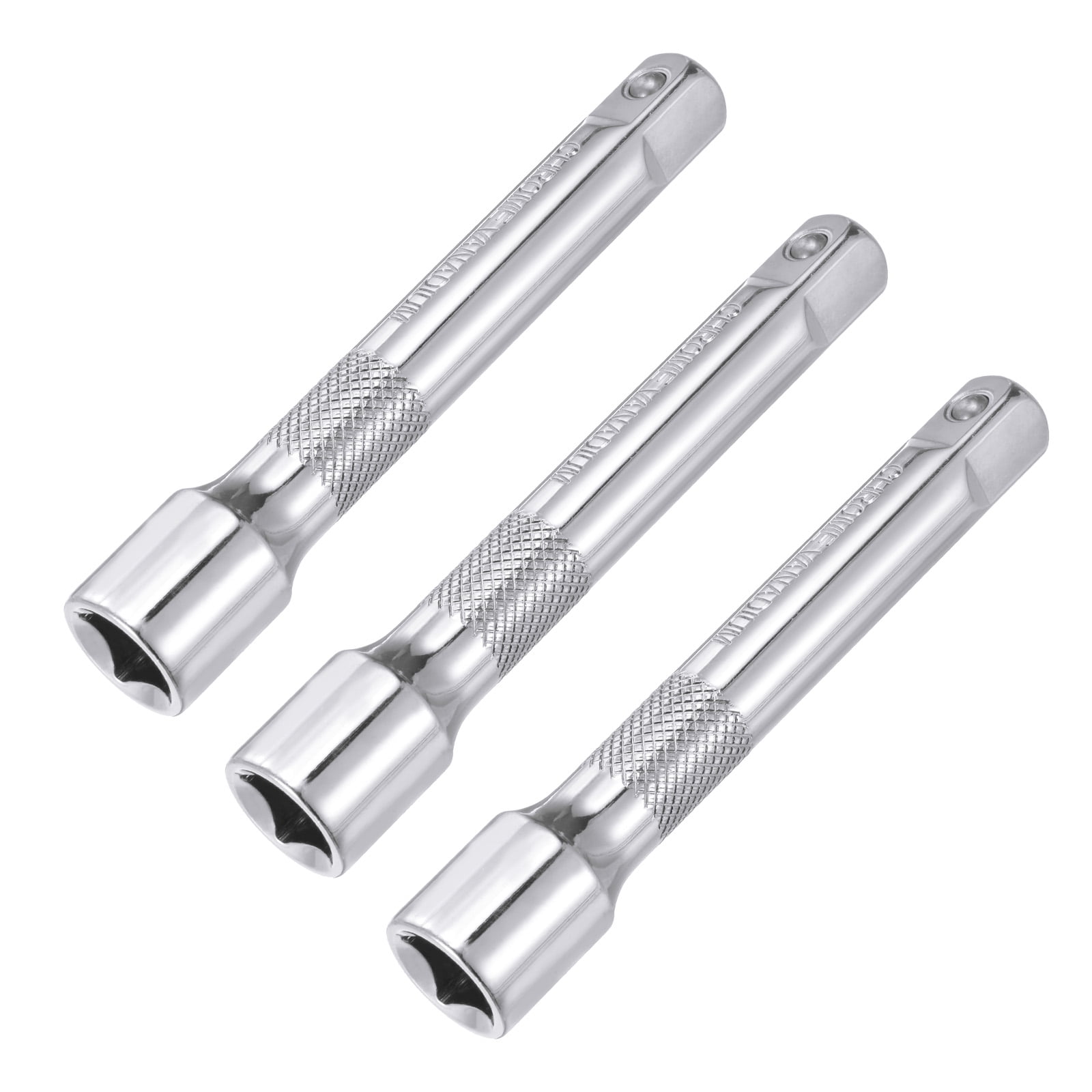 Uxcell 3/8” Female To 1/2” Male Socket Adapter – Chrome Vanadium Steel, 1.5” Long, For Ratchet Wrenches