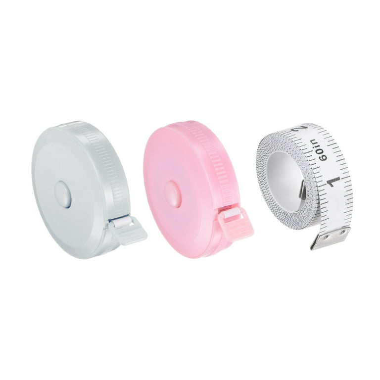 Pink Power 25ft Pink Lightweight Tape Measure for Womens Tool Kit with  Retractable Blade and Lock Button