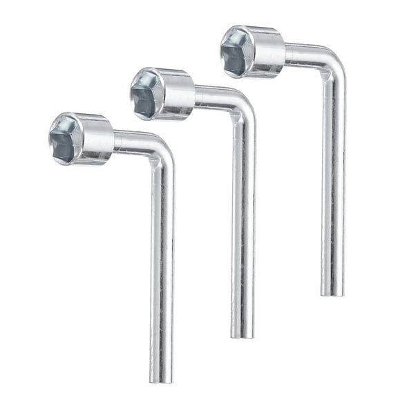 Uxcell 3pcs L Shaped Angled Hex Socket Wrench 13mm Single Ended Socket Spanner