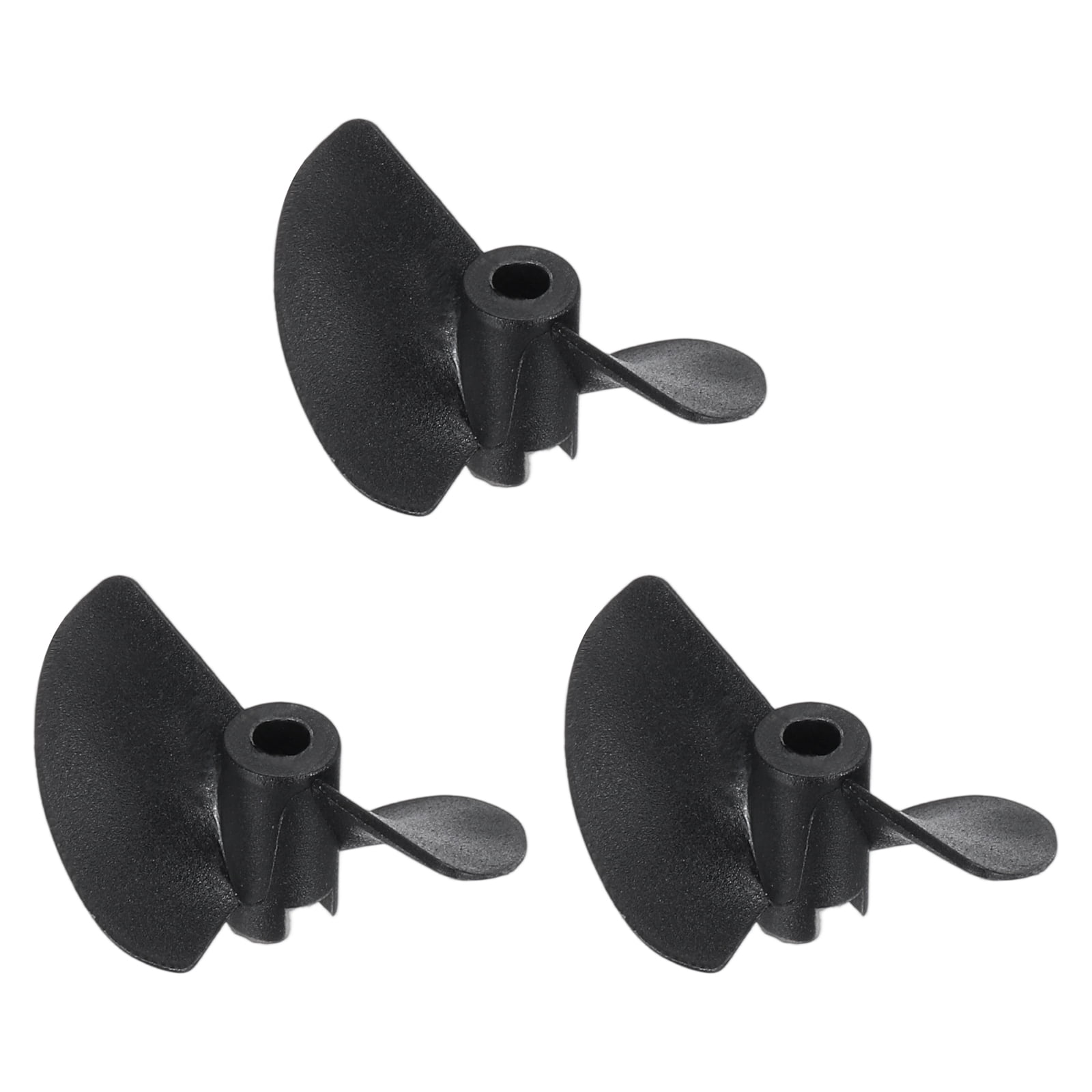 Uxcell 3pcs RC Boat Propeller, 2 Blades Propellers 3.17mm Hole Dia 32mm ...
