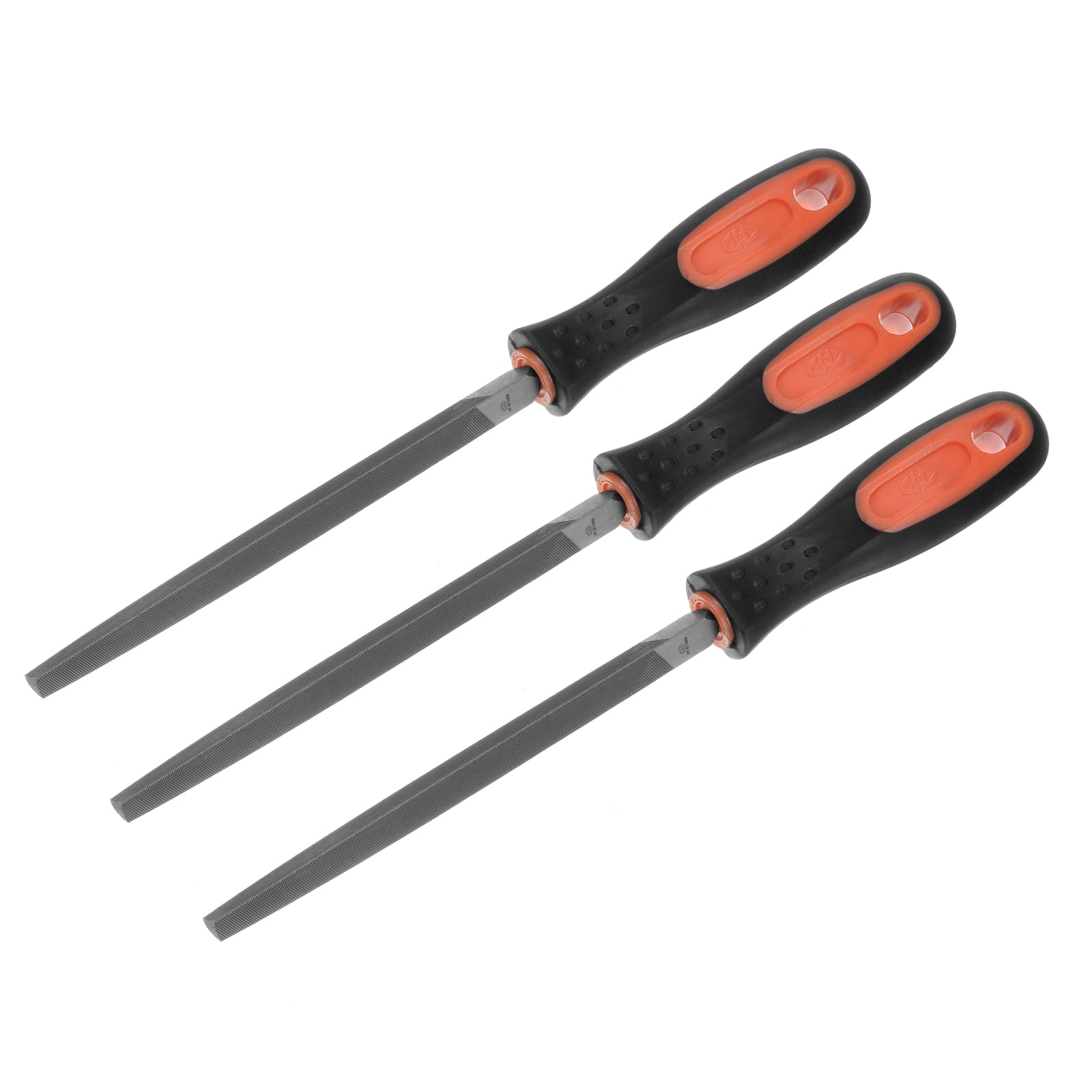Uxcell 3pcs Second Cut Grade High Carbon Hardened Steel Triangle Side ...