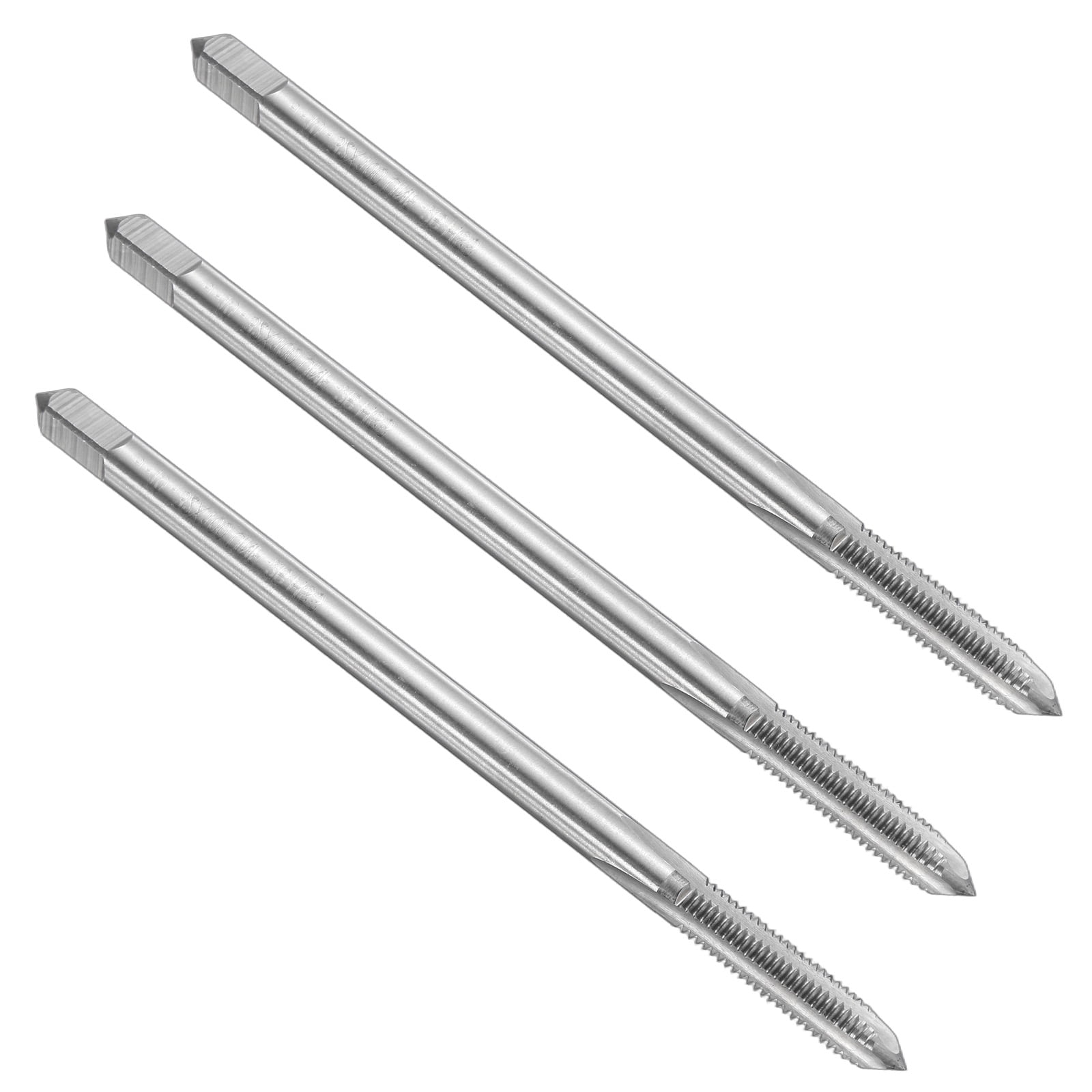 Long Thread Tap Uxcell 3pcs Straight Flute Taps 10-32 UNF Thread 4