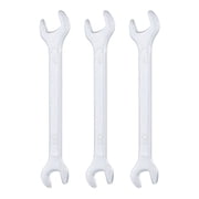 Uxcell 3pcs Super Thin Double Open End Wrench 8mm x 10mm Metric Ultra Thin U-Shaped Spanner Carbon Steel Dual Open-End Wrenches for Tight Space
