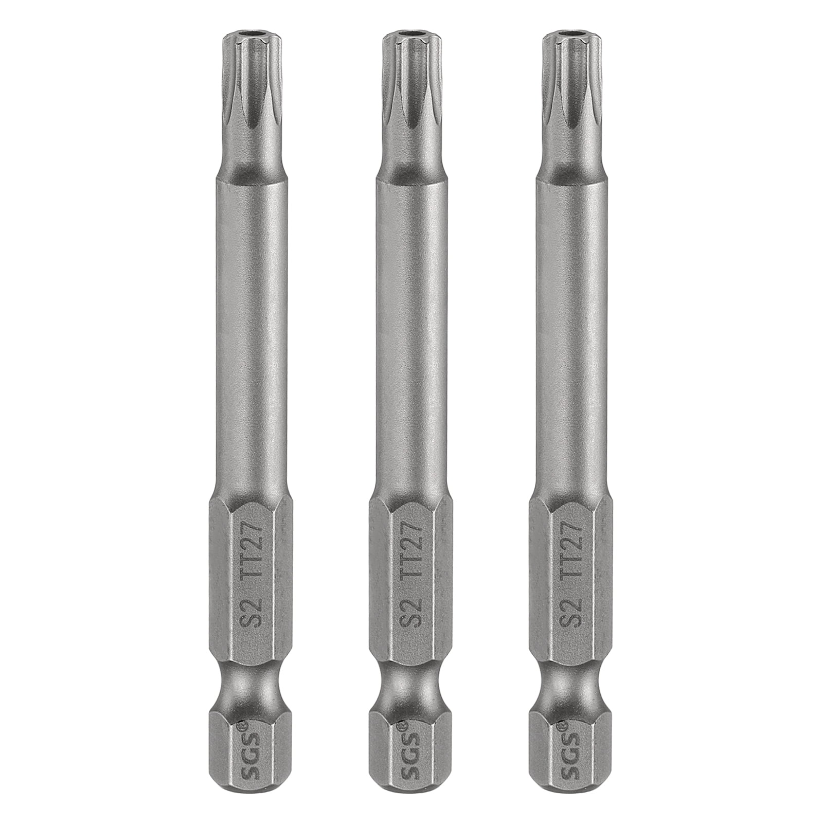 Set De 3 Embouts Torx 7-points Uxcell – TT20 à TT27, Sécurité Et Aimantation