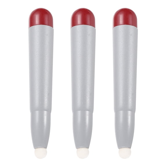 Uxcell 3pcs Touch Infrared Screen Pen Whiteboard Optical Stylus Pens Non-Slip for Education Presentations, Red