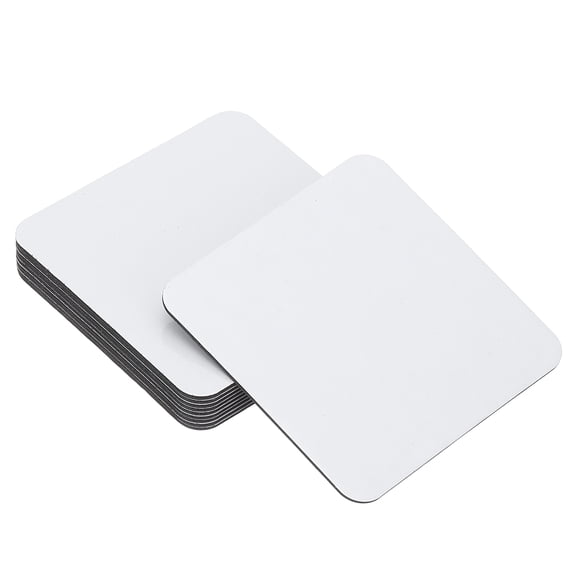 Uxcell 3x3 in Sublimation Magnet Blanks, 10pcs Sublimation Blanks Products Personalized Refrigerator Magnets, Square