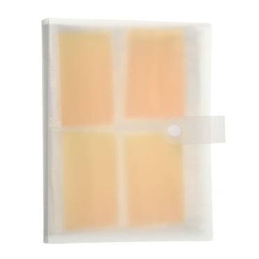 Uxcell 3x5" Index Cards Holder 40 Page Hold 160 Cards Cards Sleeve Storage Protector