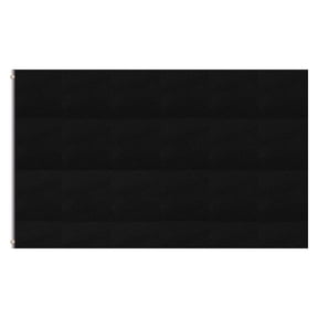 Uxcell 3x5 ft Solid Black Blank Flag, Polyester Double-Sided Custom Flag, with Brass Grommets Vibrant Color and Fade Proof Outdoor Indoor Decorations Birthday Party Yard Business Office