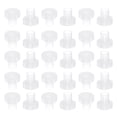 thumbnail image 1 of Uxcell 4.1mmx5.5mmx9mm Flanged Sleeve Bearings Nylon Bushings, White 30 Pack, 1 of 5