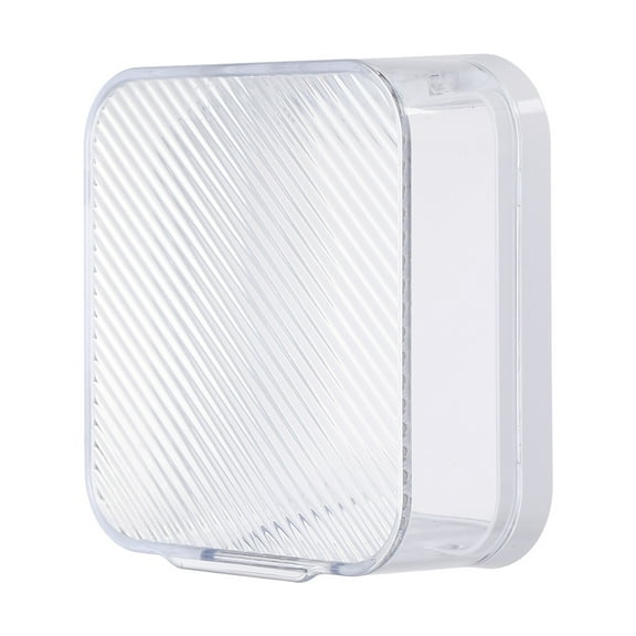 Uxcell 4.29 x 3.98 x 1.77 Inch Outlet Cover Box, Transparent White