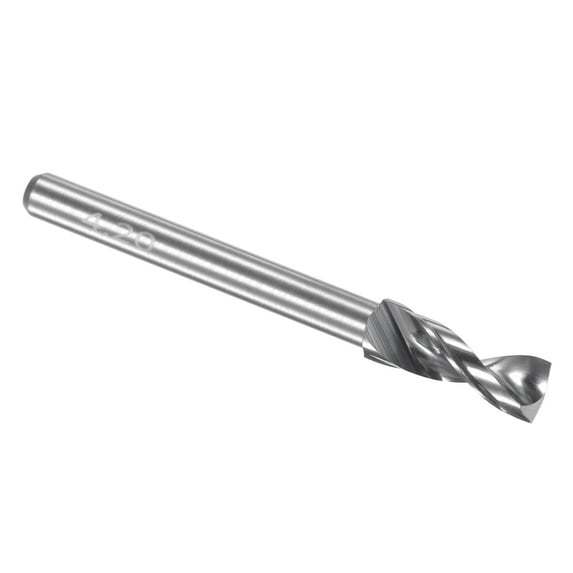 Uxcell 4.2mm Dia 1/8" Shank Tungsten Carbide Spiral Flute Micro PCB Drill Bits