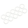 thumbnail image 1 of Uxcell 4.3" Dia Round Purse Handles Handbag Handle Replacement for DIY Making, 10Pack Clear, 1 of 6