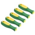 thumbnail image 1 of Uxcell 4.3" Rubber File Handle 0.28" Dia File Cutting Tool File Handle Replacement 5 Pack, 1 of 6