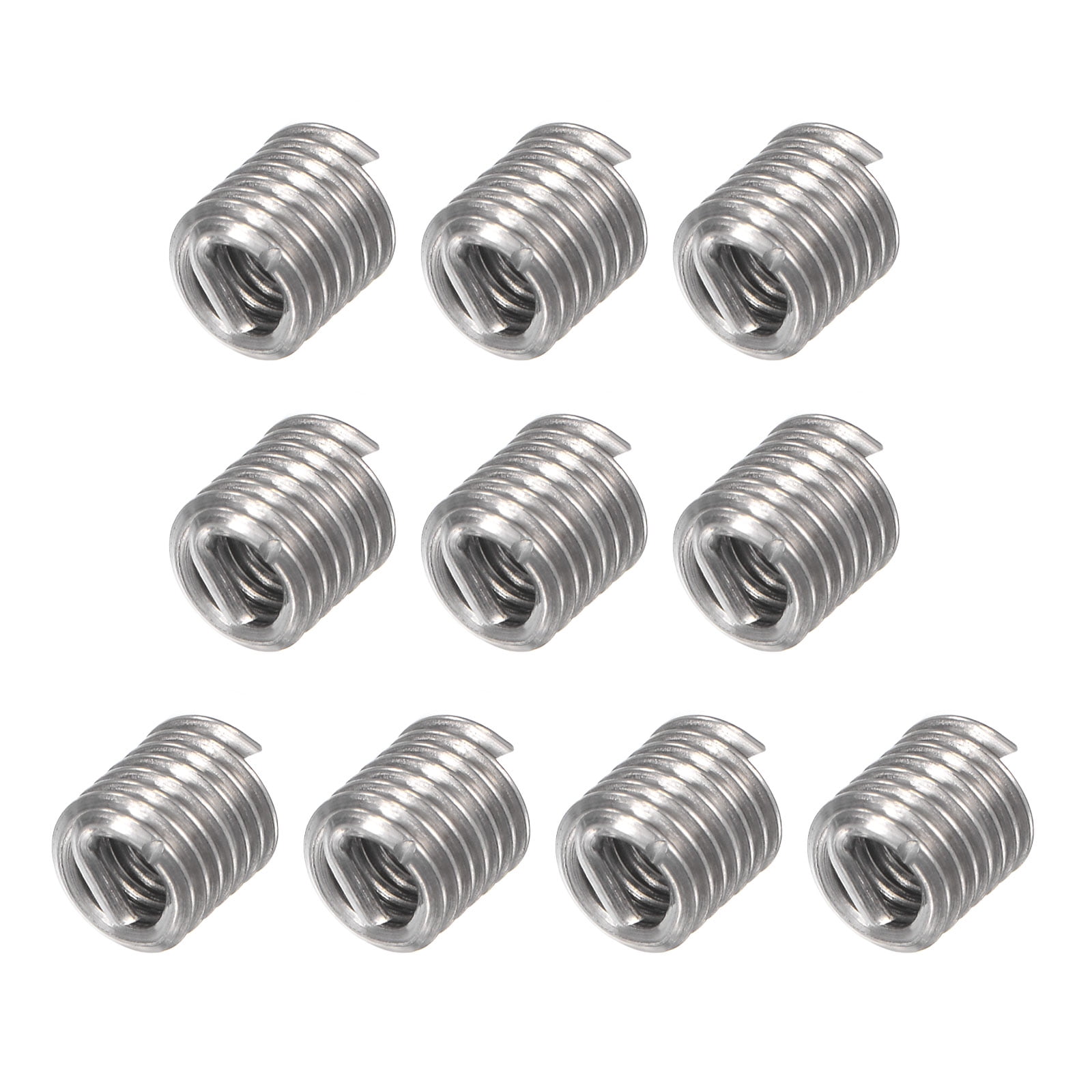 Uxcell 4-40 UNC 2.0D 304 Stainless Steel Wire Thread Inserts Screw ...