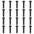 thumbnail image 1 of Uxcell #4-40 x 5/8 Inch Flat Countersunk Head Socket Cap Bolts Machine Screws Full Thread UNC Black Oxide, 20 Pcs, 1 of 7