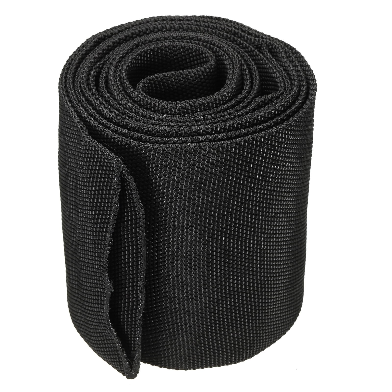 Gaine De Protection Câble Plate Nylon 6.5FT (2m) - Noir - Lot De 4 - Neuf Peroup