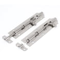 thumbnail image 1 of Uxcell 4.5" Metal Slide Barrel Bolt Door Gate Interior Lock 2 Sets, 1 of 1