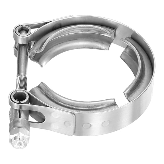 Uxcell 4.5" Quick Release V Band Clamp Adjustment Range 114mm / 4.49inch