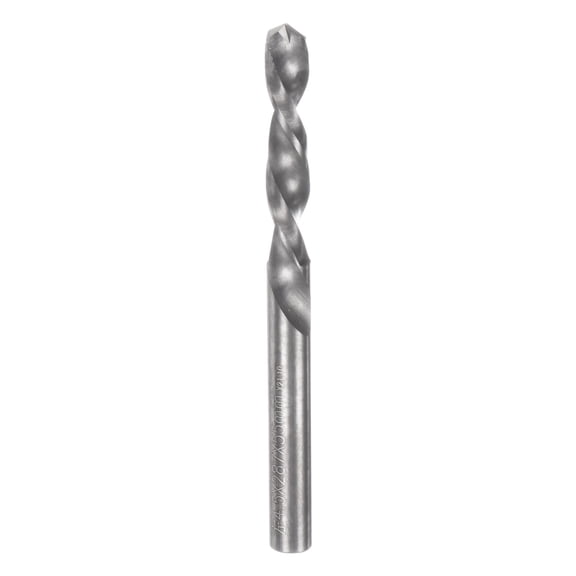 Uxcell 4.5mm Solid Carbide Left Hand Spiral Flutes Twist Drill Bit for Stainless Steel